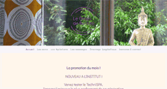 Desktop Screenshot of legraindebeaute.ch